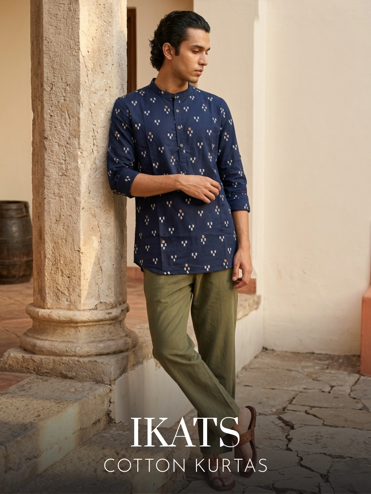 IKATS COTTON KURTAS