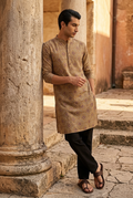 BALA KURTA - SAND Size M | Veda Handcrafted Ethnic Wear