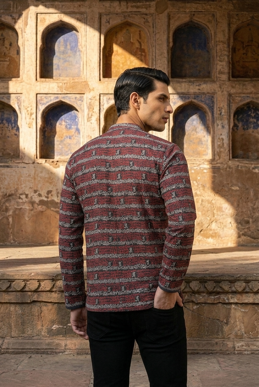 SOMA KURTA - BLACK Size XXL | Veda Handcrafted Ethnic Wear